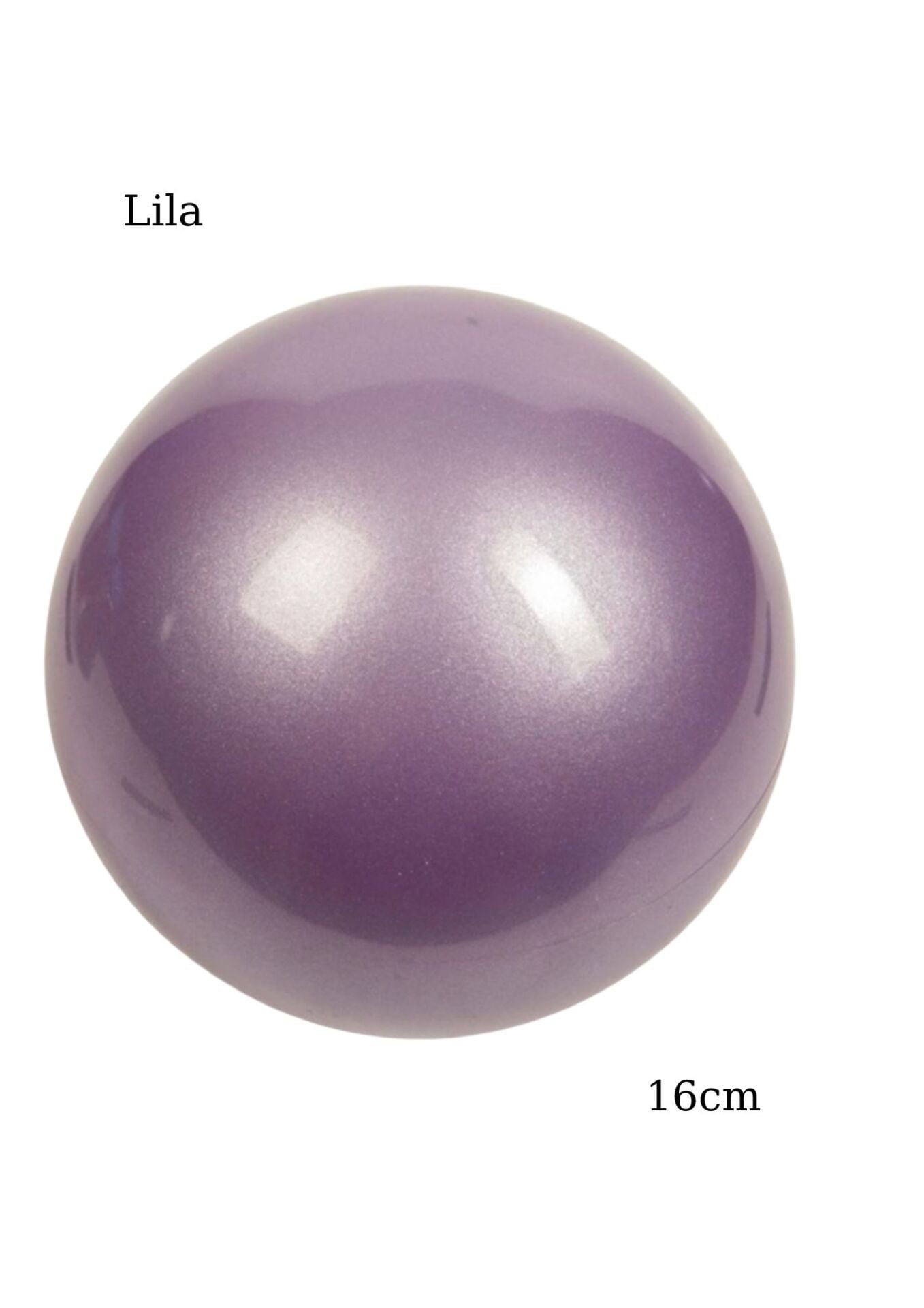 Amaya Cimnastik Antrenman Topu - Lila 16cm