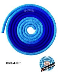 Pastorelli Ritmik Cimnastik İpi 3 m - New Orleans Mavi-Gökyüzü Mavisi 04259 (FIG)