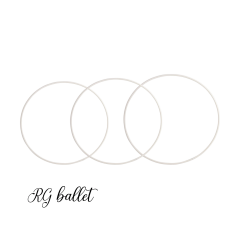 NGHR Kauçuk Yarışma Çemberi – Junior Modeli – Anında Esneklik – Ø18mm, 2 Çap Seçeneği - 75 cm