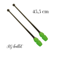 İki Bileşenli Birleştirilebilir Ritmik Cimnastik Lobutu – 45,5 cm (Siyah Boyunlu)- Açık Yeşil