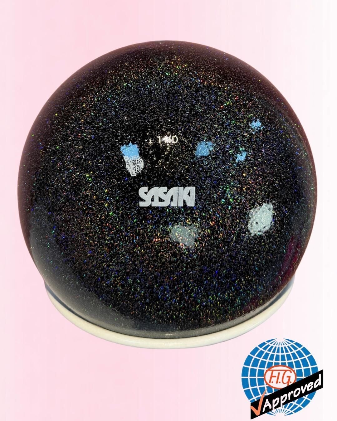 Sasaki Ritmik Cimnastik Topu M-207BRM STB - Stella Siyahı 18,5cm (FIG)