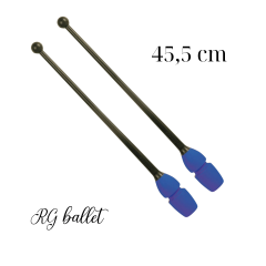 İki Bileşenli Birleştirilebilir Ritmik Cimnastik Lobutu – 45,5 cm (Siyah Boyunlu)- Lacivert