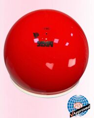 Sasaki Ritmik Cimnastik Topu M-20A FRR - Fosrforlu Kırmızı 18,5cm (FIG)