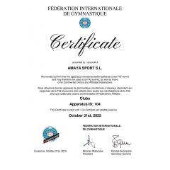 İki Bileşenli Birleştirilebilir Ritmik Cimnastik Lobutu – 45,5 cm (Siyah Boyunlu)- Turkuaz