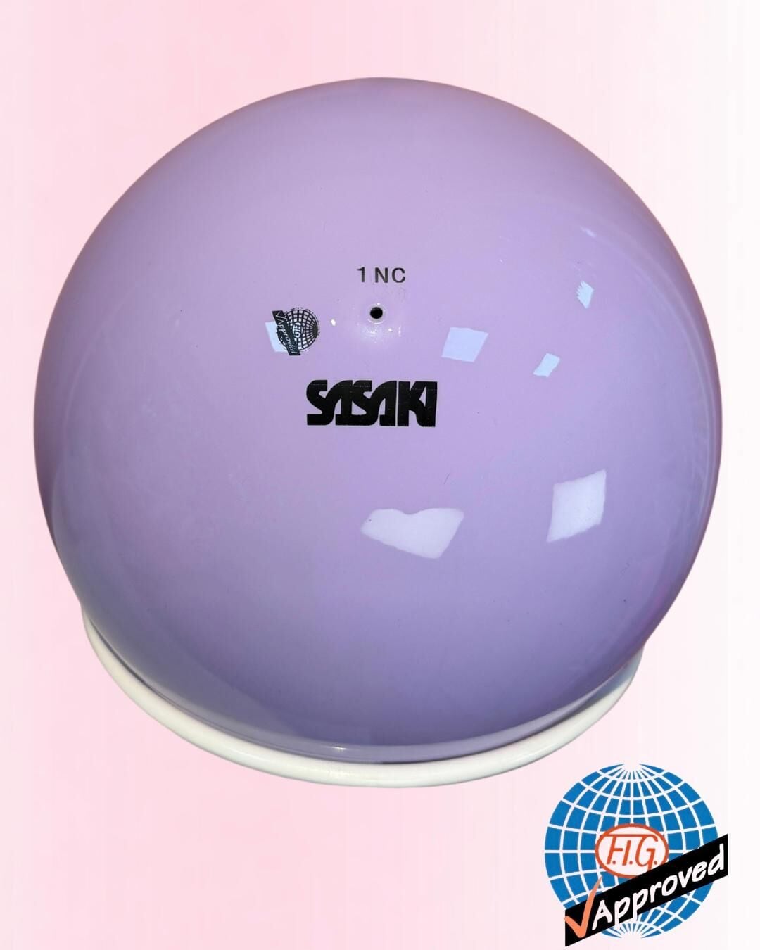 Sasaki Ritmik Cimnastik Topu M-20A RRK - Açık Mor 18,5cm (FIG)