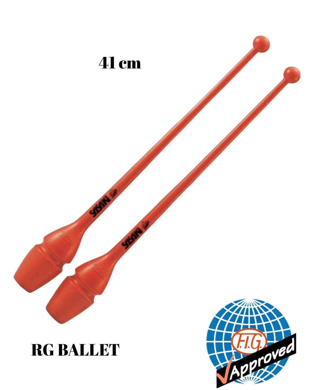 Sasaki Ritmik Cimnastik Labutu M-34JKH BRR 41 cm – Parlak Kırmızı (FIG)