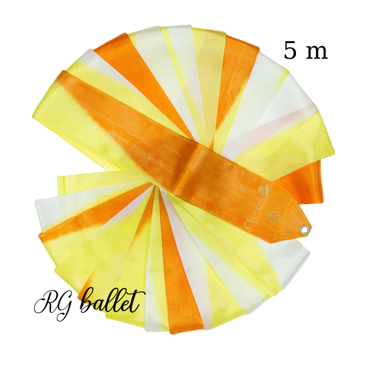 Chacott Ritmik Cimnastik Kurdelesi – Turuncu 5 m Gradation (FIG) 283
