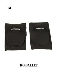 Amaya Ritmik Cimnastik Dizlikleri - M Siyah (1 Çift)