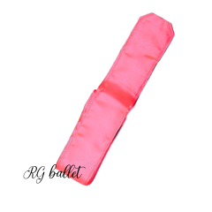 Ritmik Cimnastik Kurdele – Antrenman Kurdelesi - Fosforlu Pembe (4 m çubuk dahil)